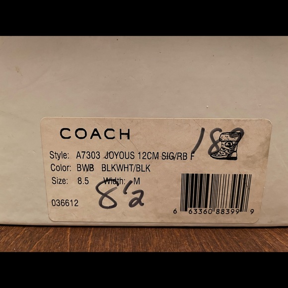 Coach boots - Picture 3 of 5